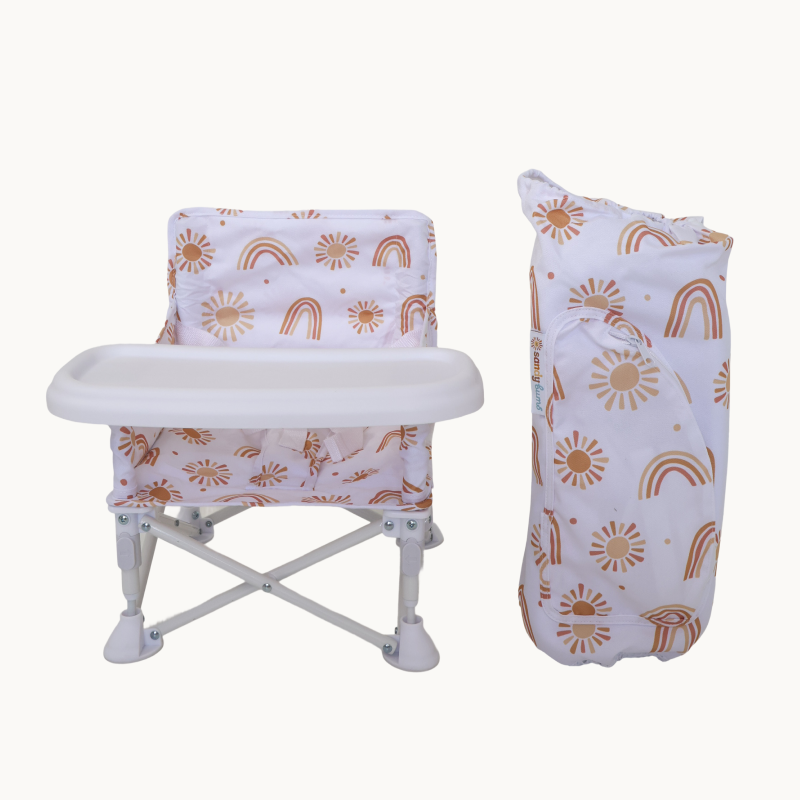 Sandy Bums Sunny Baby and Kids Camping Chair with Removable Tray