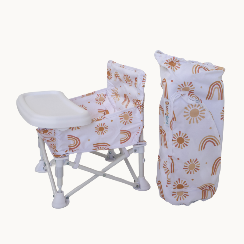 Sandy Bums Sunny Baby and Kids Camping Chair with Removable Tray